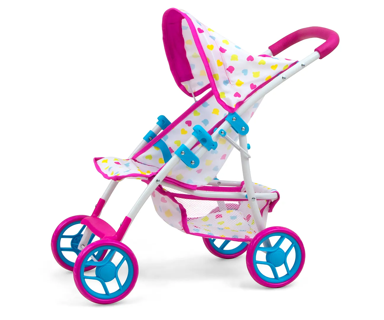 milly mally dječja kolica za lutke kate candy roza - slika 3