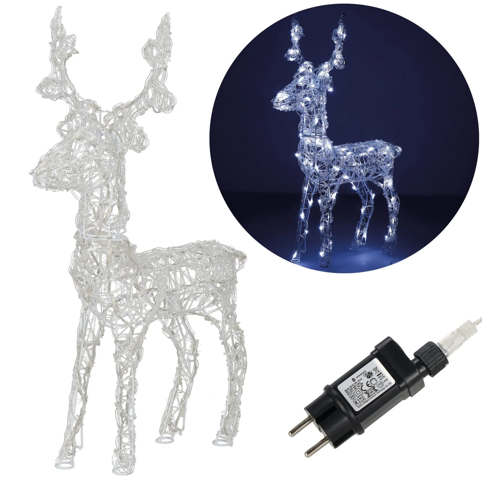 svjetlosna dekoracija - sob, 100 led dioda - slika 11