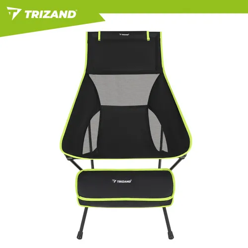 trizand ribarska stolica 41x52x86cm crna trizand - slika 9