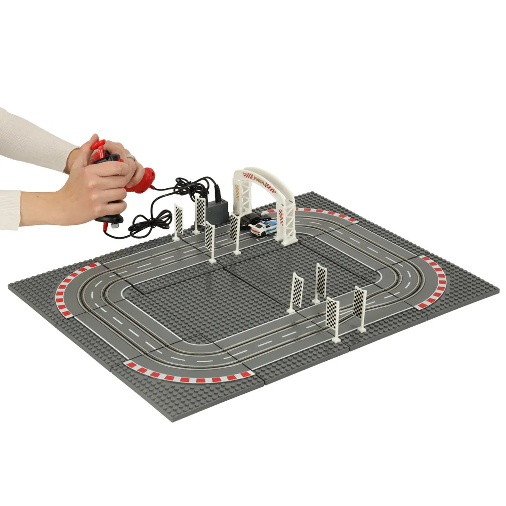 trkaća staza za policijski automobil 51x38,5 cm - slika 8
