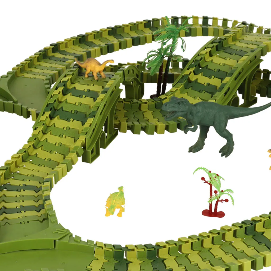 staza za autiće dinosauri 240 elemenata - slika 11