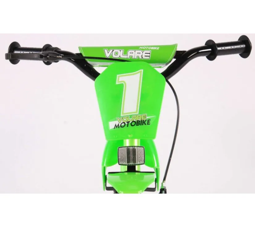 volare dječji bicikl - motor 12" zeleni - slika 12