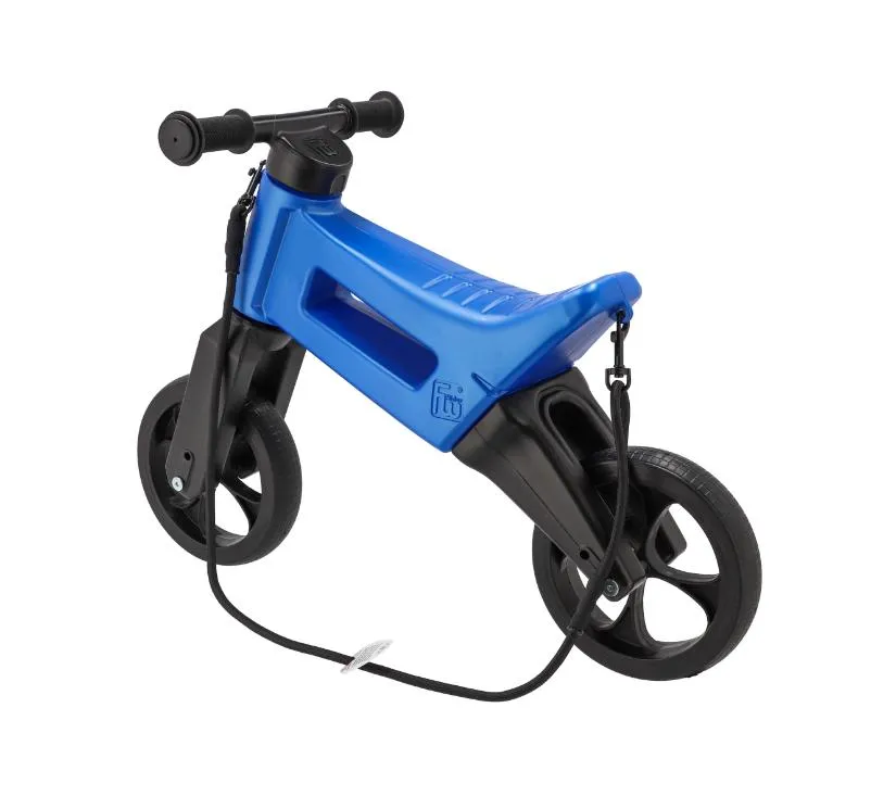 funny wheels tricikl super sport 2u1 plavi - slika 4
