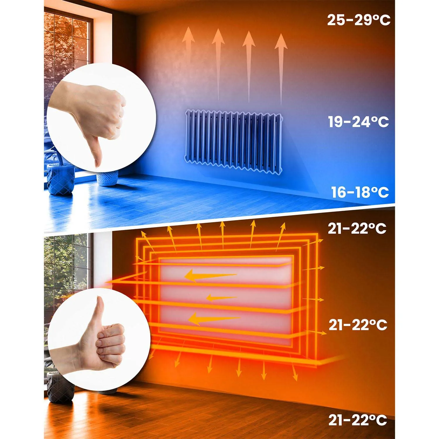 infracrveni grijač 800w berdsen bd-987 wifi aplikacija za daljinsko upravljanje - slika 9