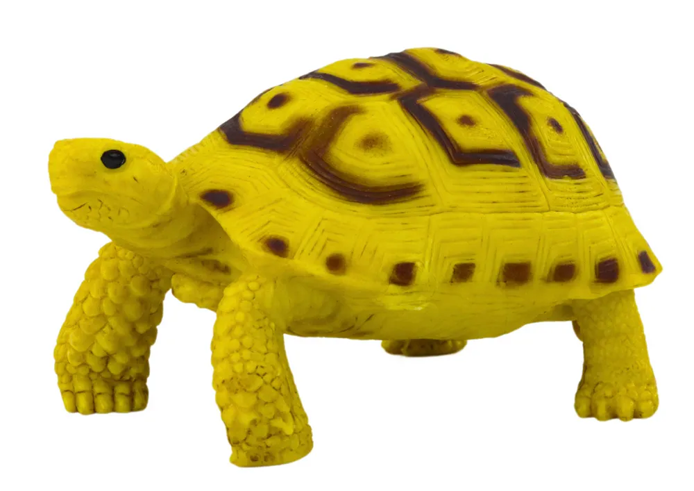 kolekcionarska figurica kornjača reptil žuto smeđa - slika 3