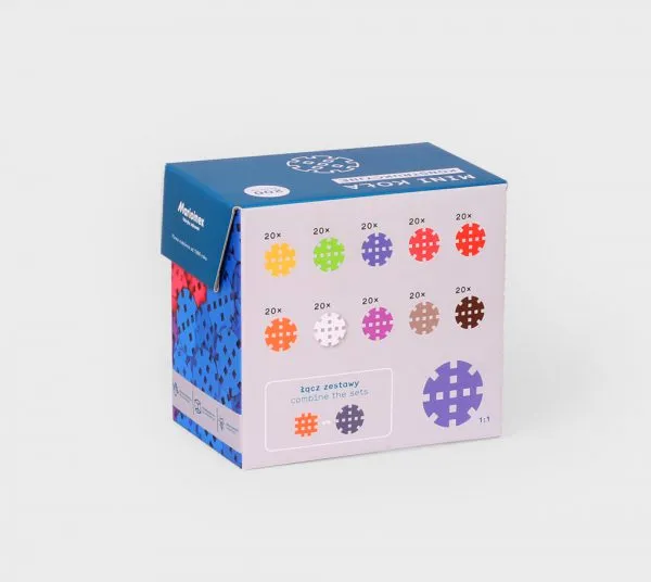 marioinex set waffle mini kotačića 200kom. - slika 4