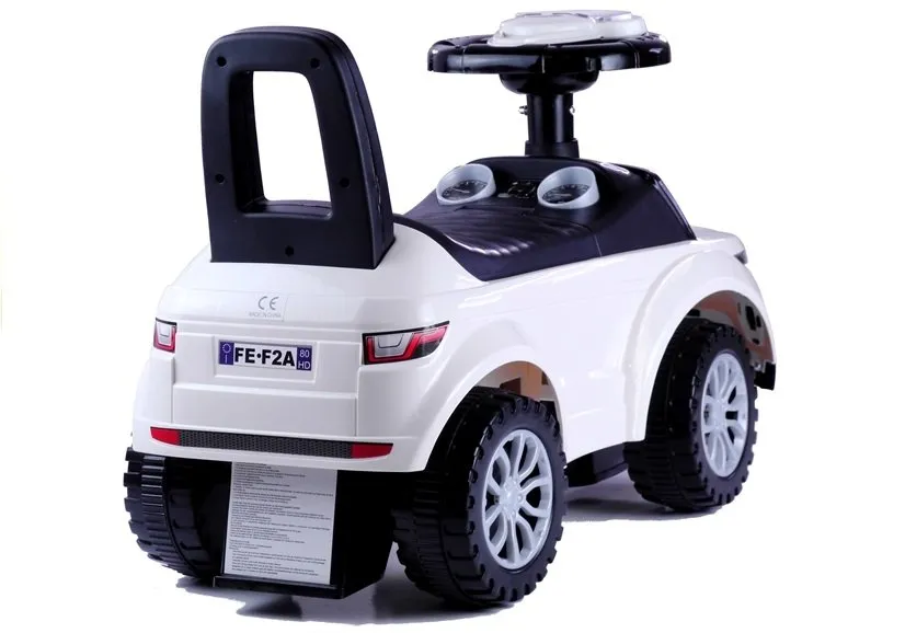 dječja guralica auto 613w bijeli - slika 3