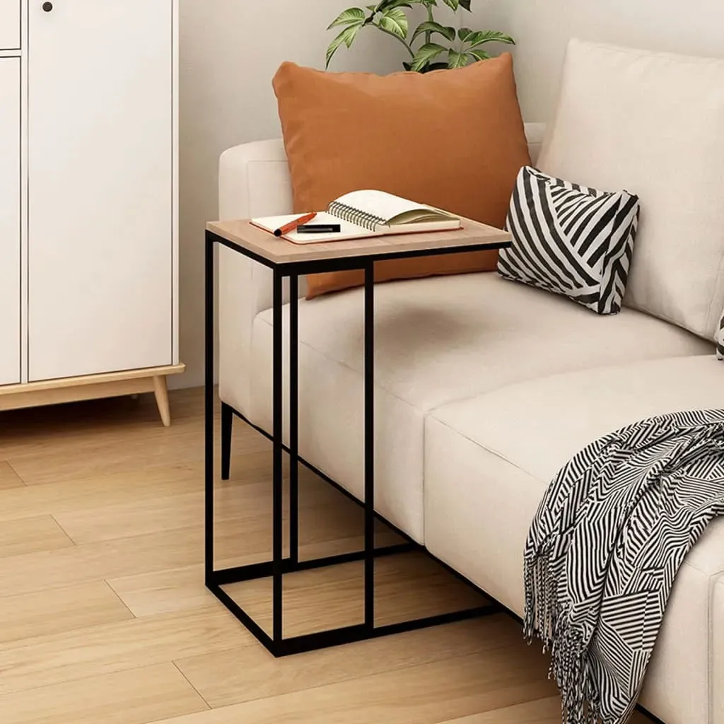 modernhome mobilni metalni pomoćni stolić - slika 7