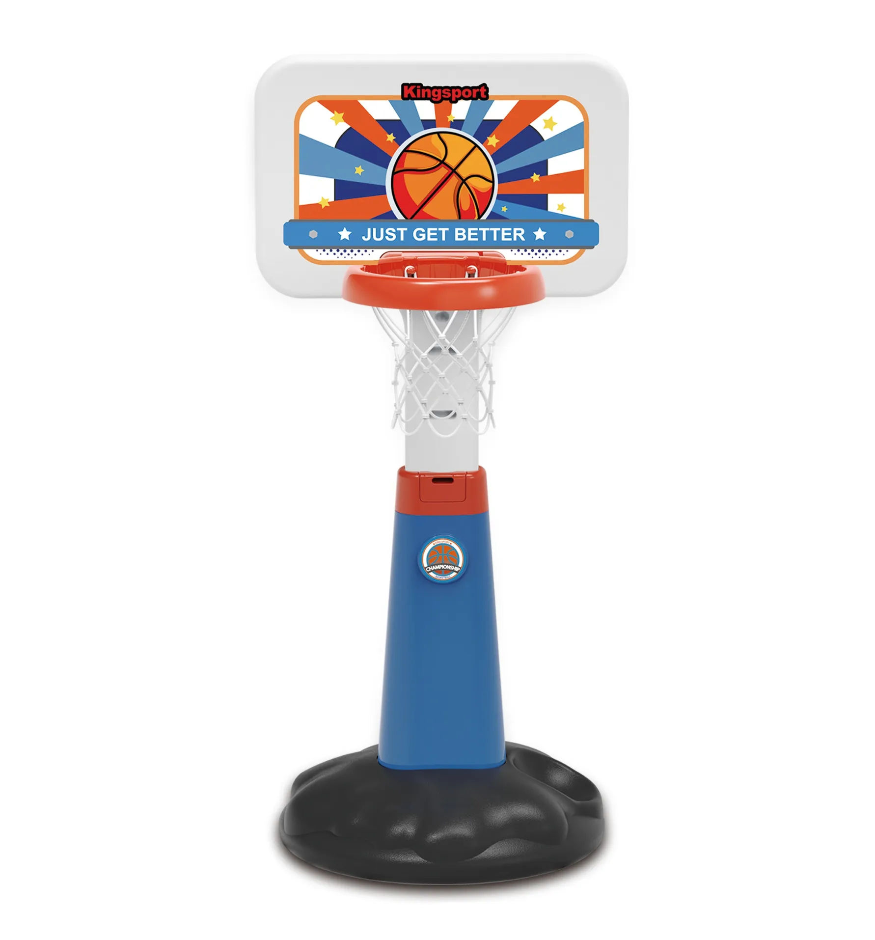 woopie set za košarku s regulacijom 99 - 125 cm + lopta + pumpa - slika 9