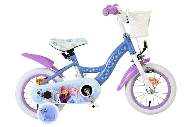 volare dječji bicikl disney frozen 2 12″ plavo-ljubičaste boje - slika 2
