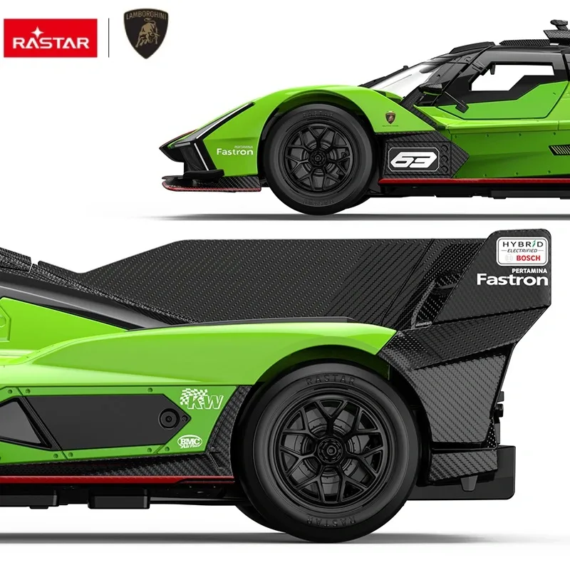 auto na daljinsko upravljanje lamborghini sc63 lmdh r/c razmjer 1:14 rastar 10150 - slika 4