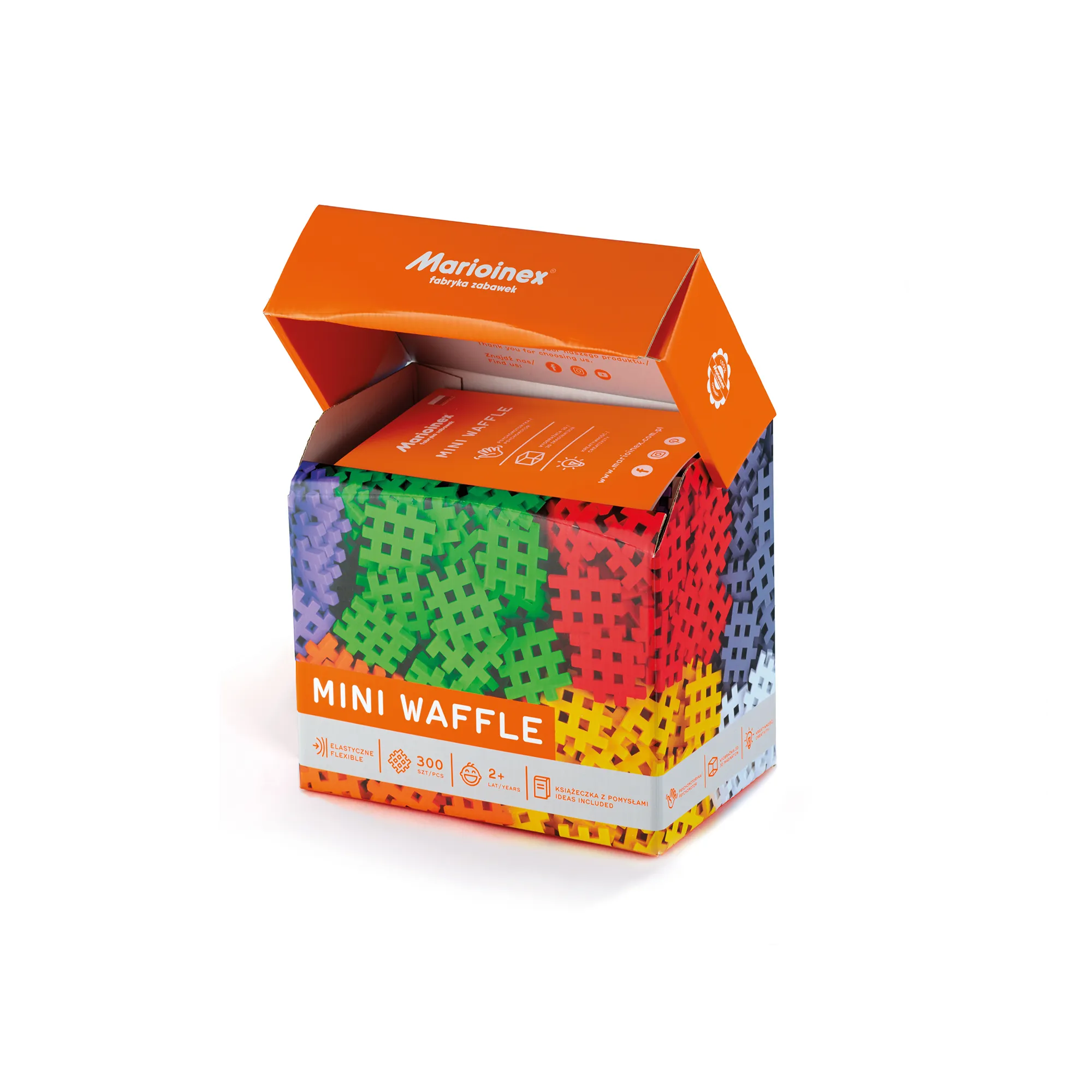 marioinex set mini waffle kockica 300kom. - slika 4