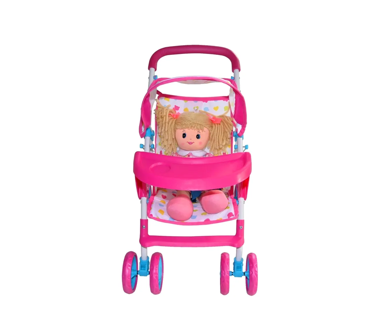 milly mally dječja kolica za lutke kate candy roza - slika 6