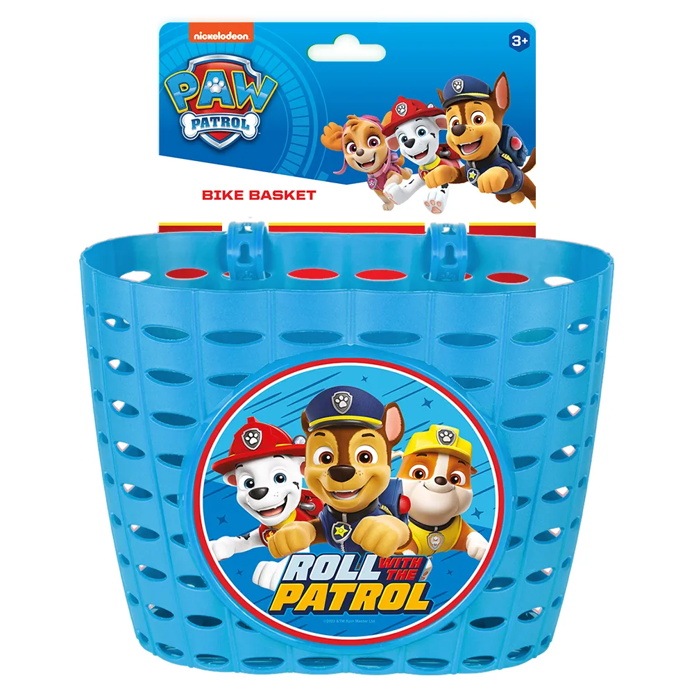 seven košarica za dječji bicikl paw patrol plava - slika 3