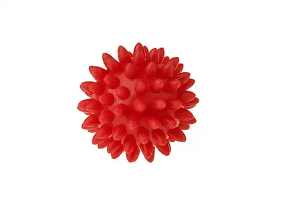 tullo šiljasta masažna loptica 5,4cm zelena - slika 5