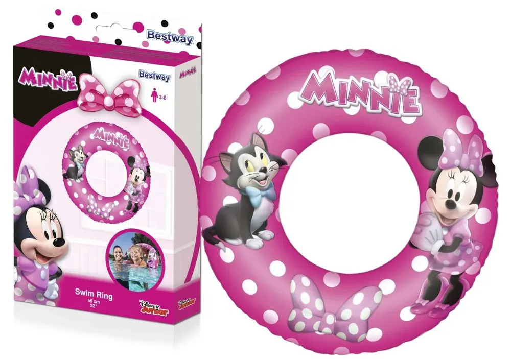 bestway kolut za plivanje minnie 56 cm - slika 1