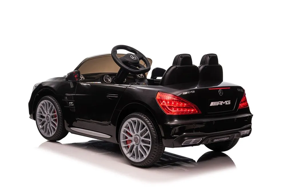 automobil na baterije mercedes sl65 s crni lcd - slika 5