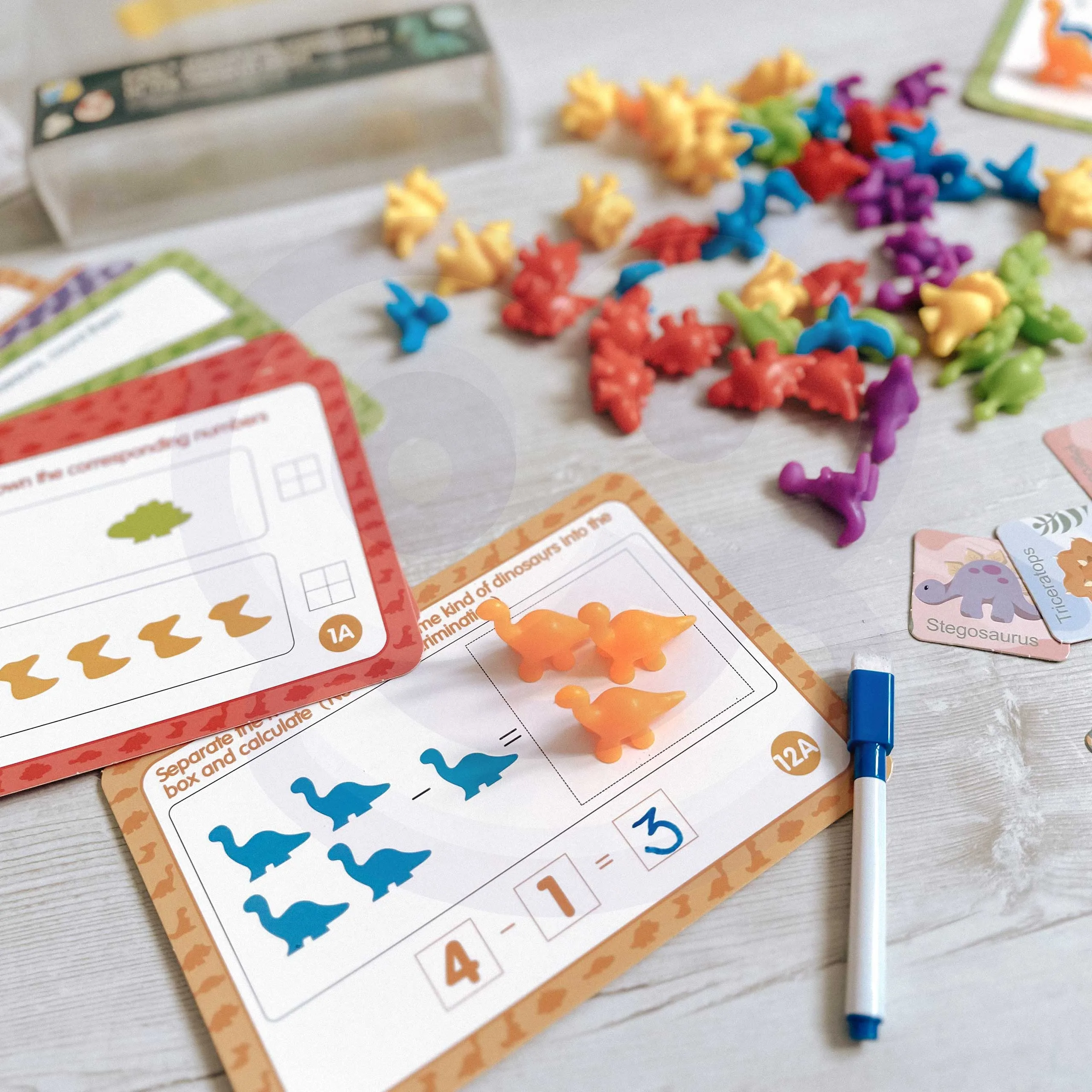woopie edukativni set: učenje brojeva, sortiranje boja i životinja, 83 el. - slika 4