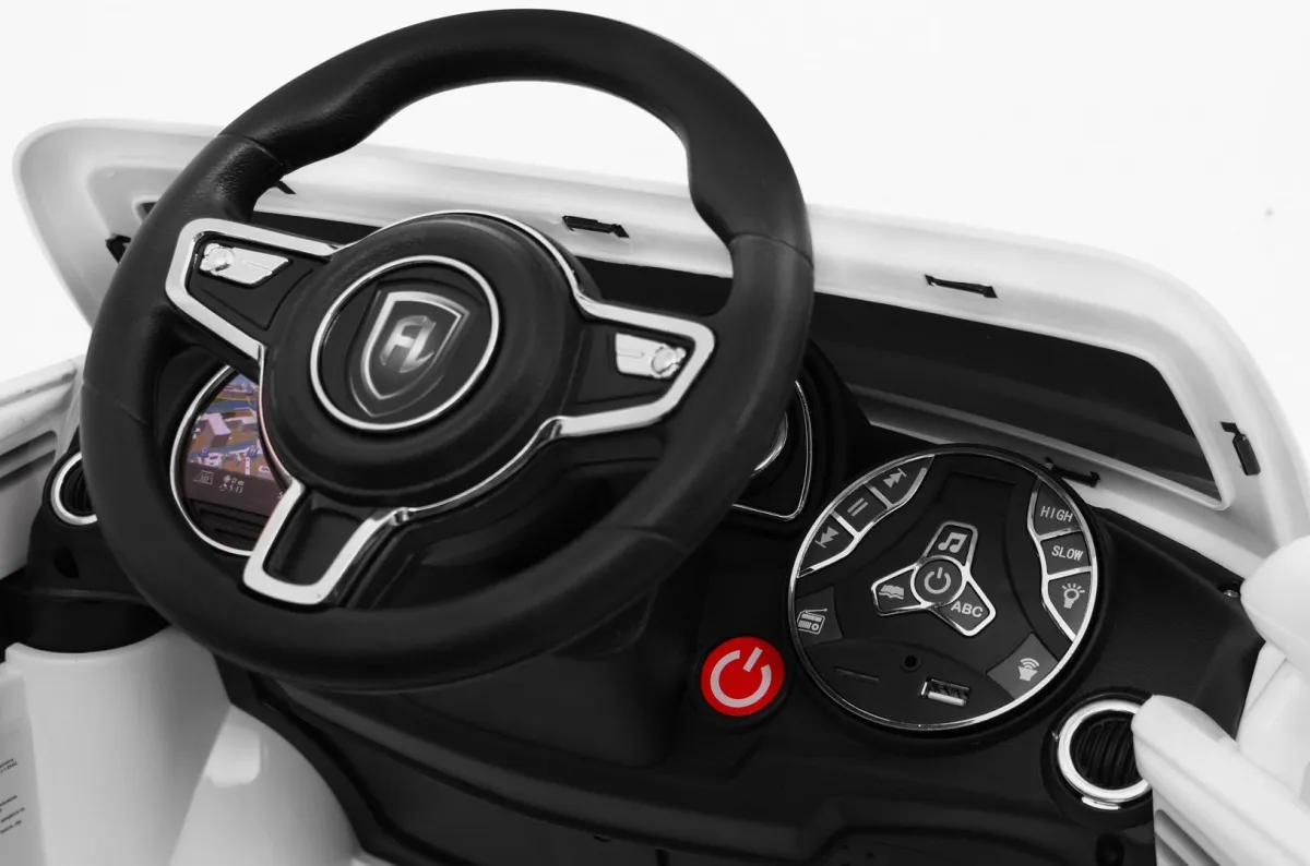 turbo-s, auto na akumulator, bijeli - slika 9