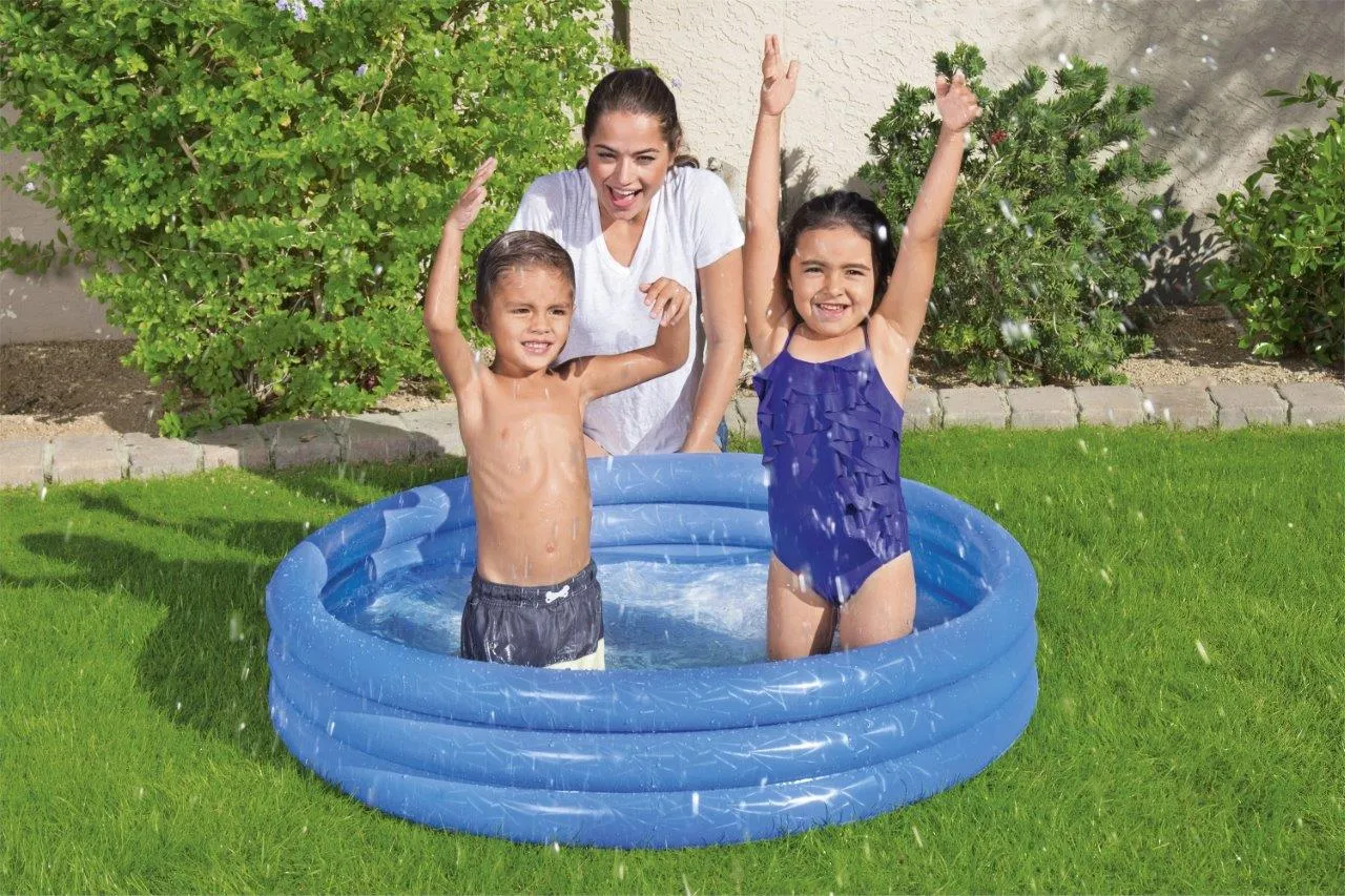 bestway bazen na napuhavanje 51025 - plavi 122×25cm - slika 5