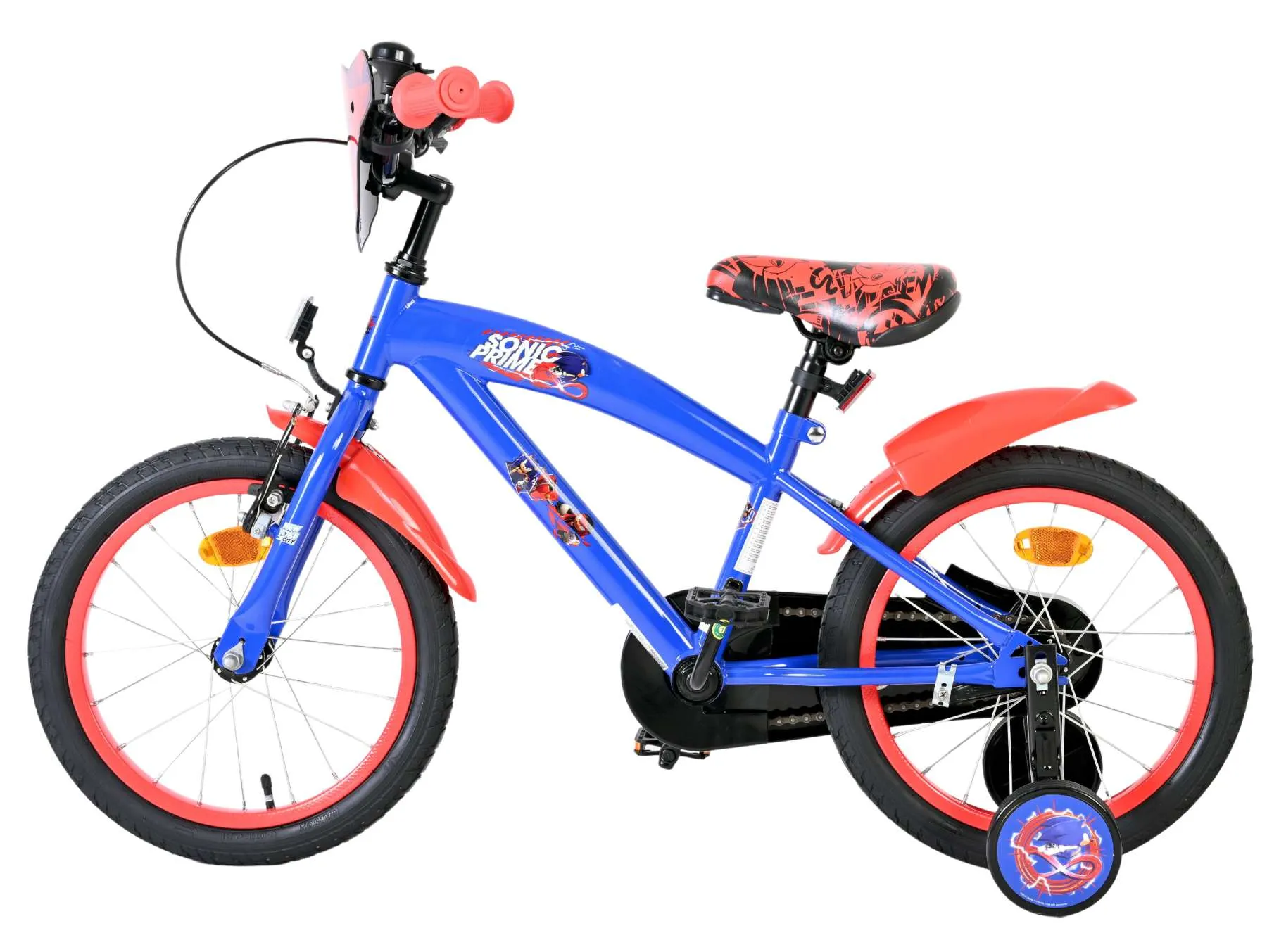 volare dječji bicikl sonic 16″ plave boje - slika 8
