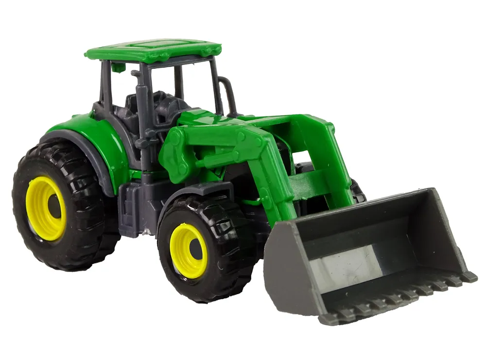traktor buldožer zeleni - slika 5