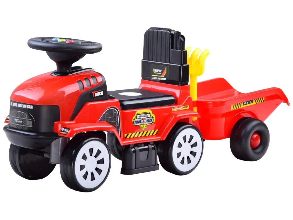 traktor guralica za vožnju s prikolicom, melodije - slika 2