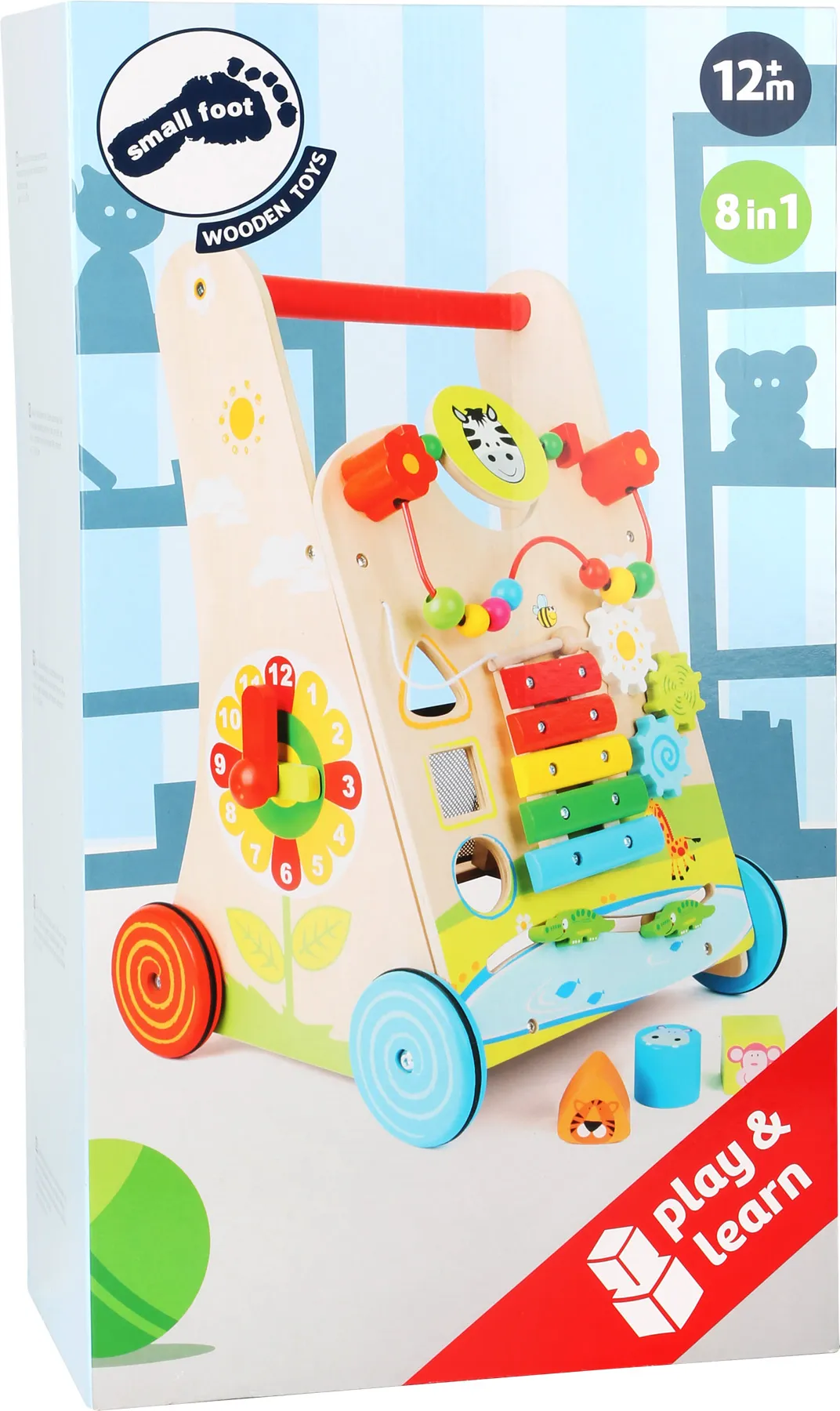 small foot dječja hodalica " cvjetna livada " - slika 6