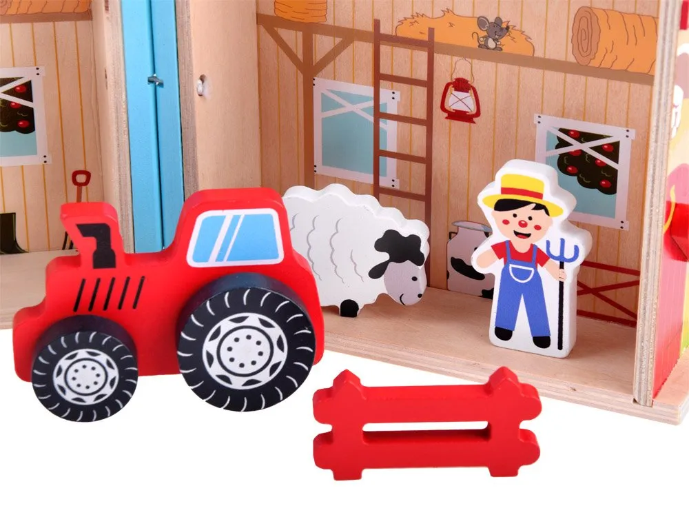 drveni rasklopivi set farma za3723 - slika 6