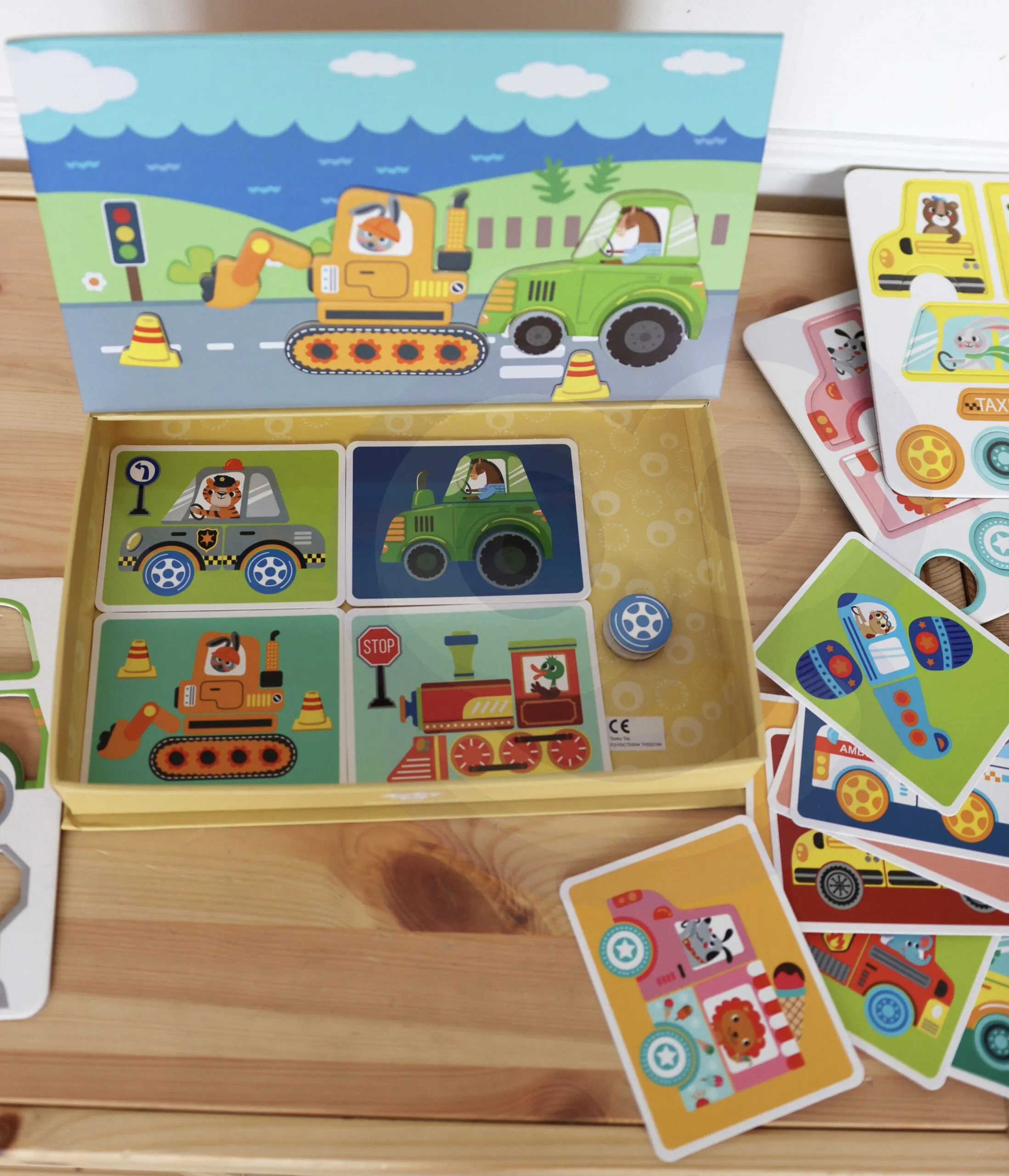 tooky toy magnetne puzzle 80 el. - slika 6