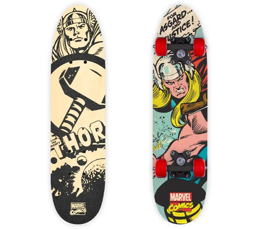 seven dječji drveni skateboard avengers - slika 2