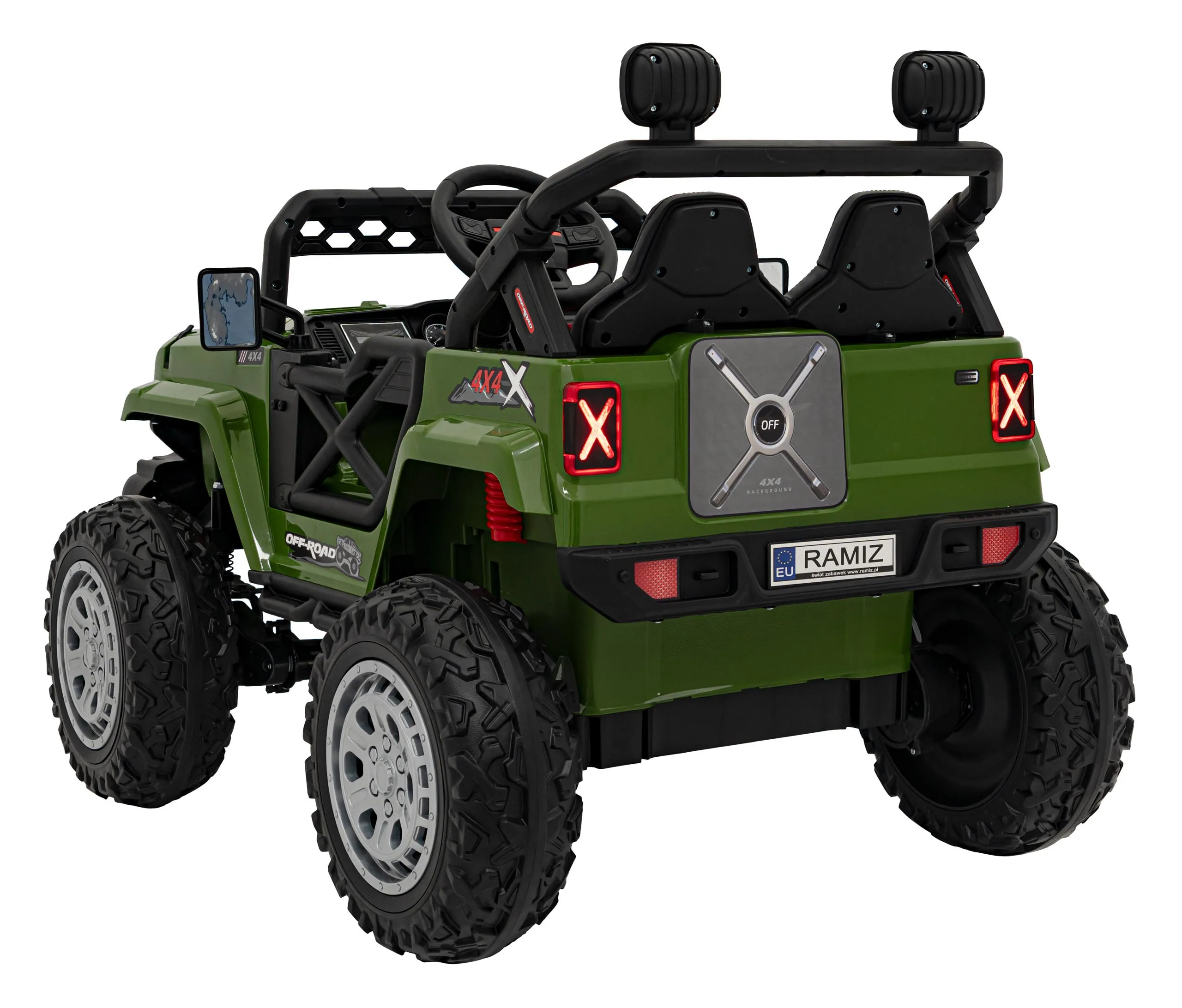 off-road, auto na akumulator, zeleni - slika 6