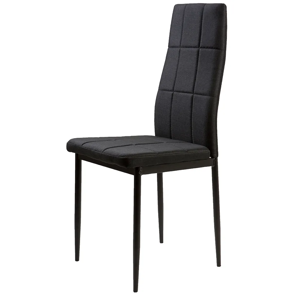 modernhome set stolica za blagovaonicu dc860-4 crni - slika 3