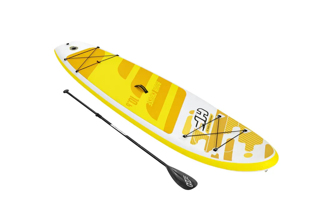bestway daska za surfanje žuta 320x76x12 cm 65348 - slika 4