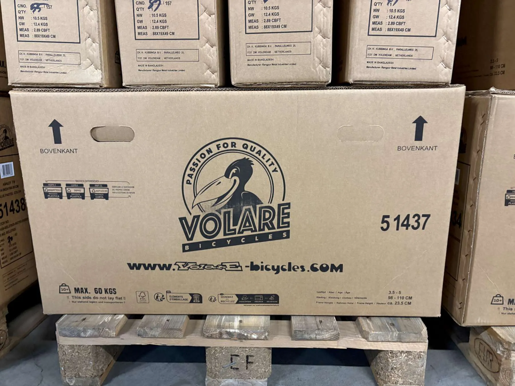 volare dječji bicikl ashley 14″ pastelno plave boje - slika 12
