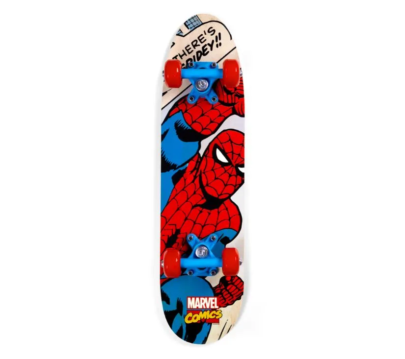 seven dječji drveni skateboard spider-man - slika 5