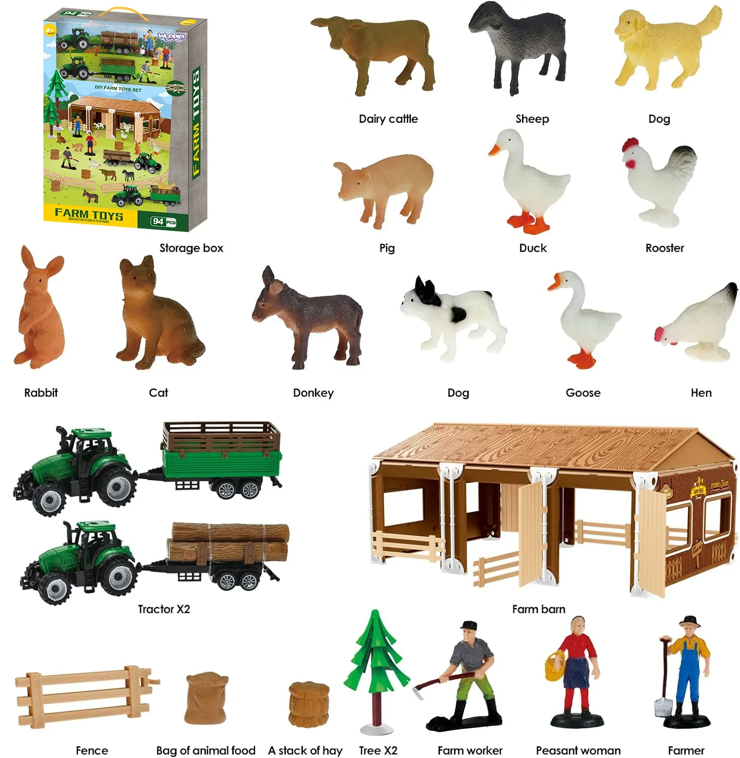 woopie set mali farmer xl za djecu - slika 5