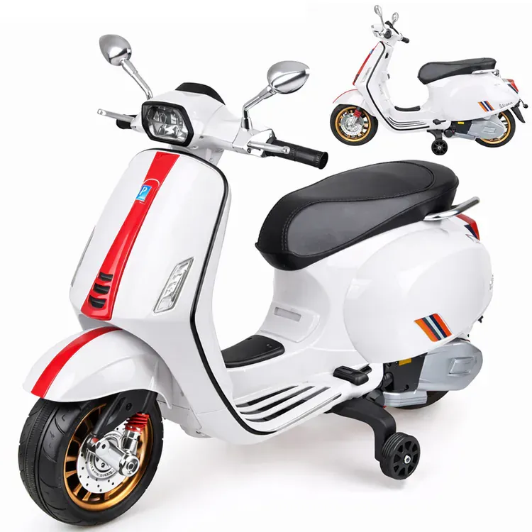 VESPA skuter s baterijom za djecu melodije PA0344 - Pribislavec