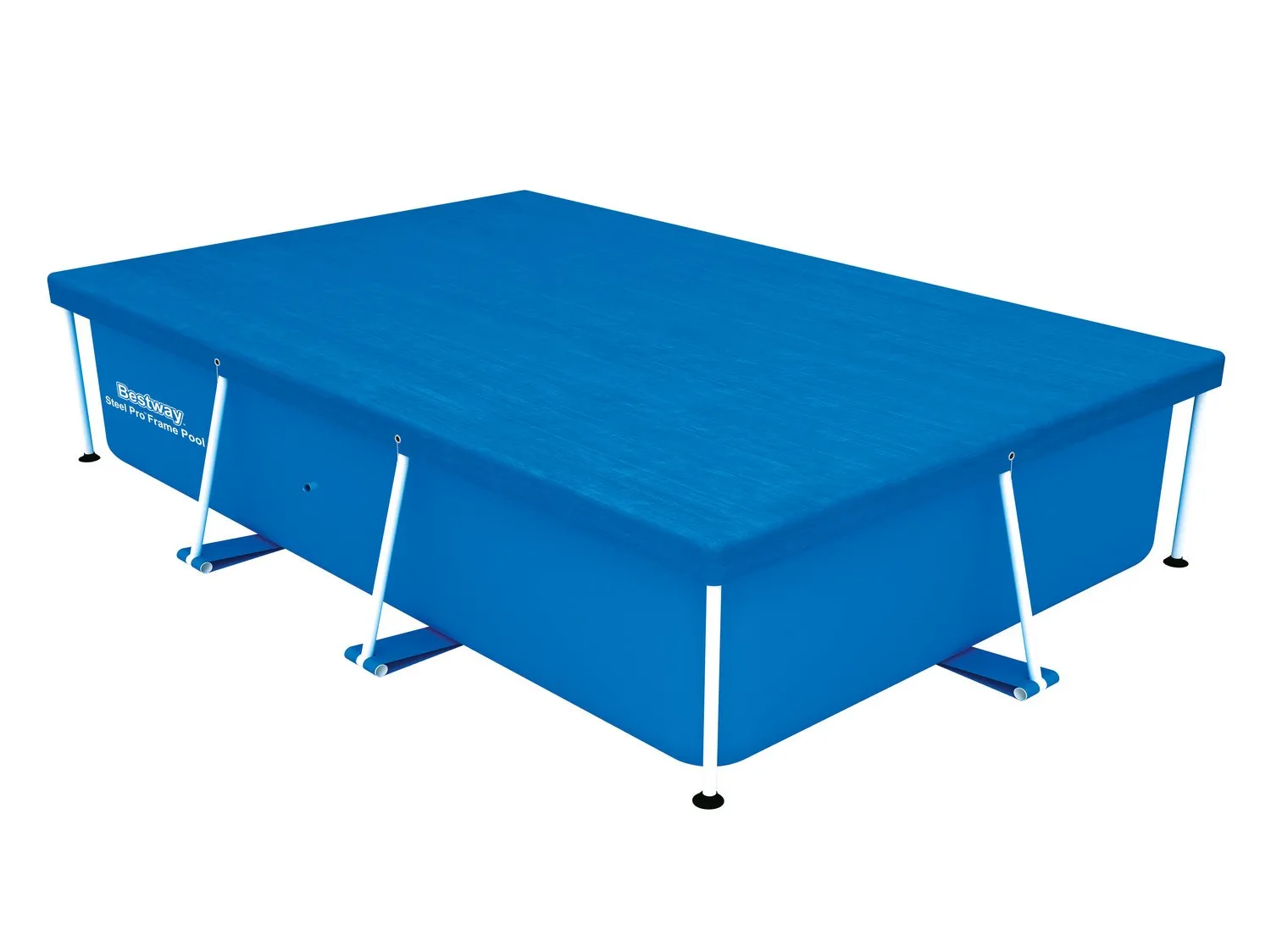 poklopac za bazen s okvirom 259 x 170 cm bestway 58105 - slika 3