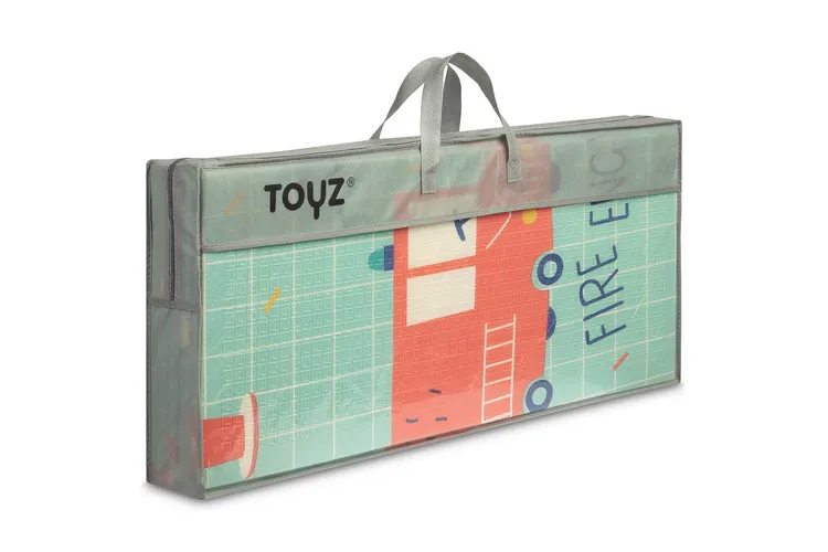 toyz dvostrana podloga za igru grad 200 x 180 cm - slika 6