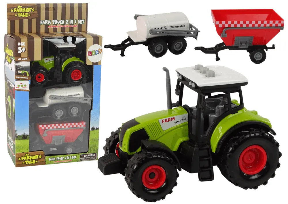 Set poljoprivrednog traktora s 2 stroja - Pribislavec