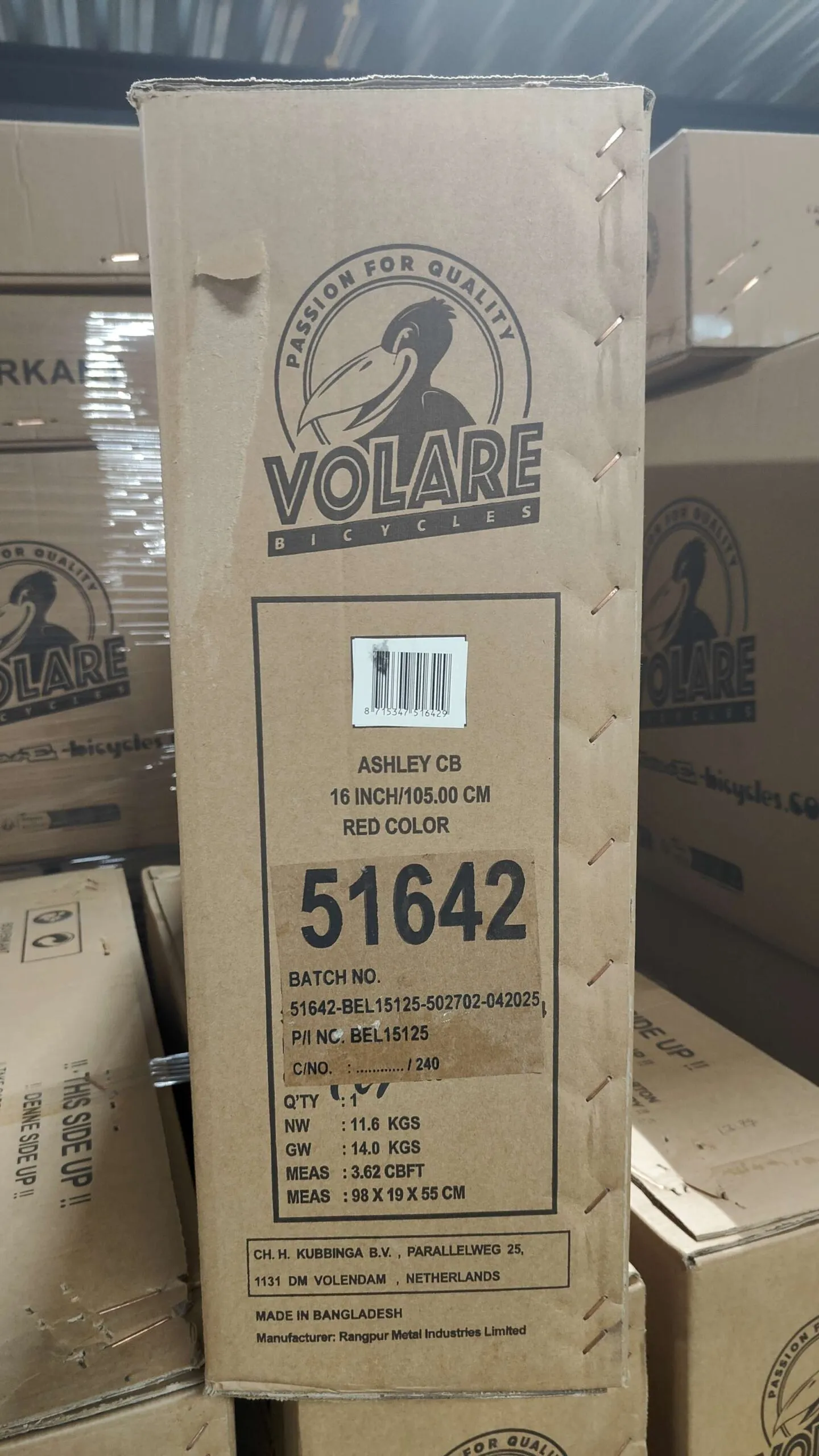volare ashley dječji bicikl za djevojčice - 16" - roza/crvena - slika 12