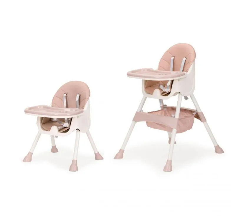 ecotoys hc-823 2u1 stolica hranilica roza - slika 5