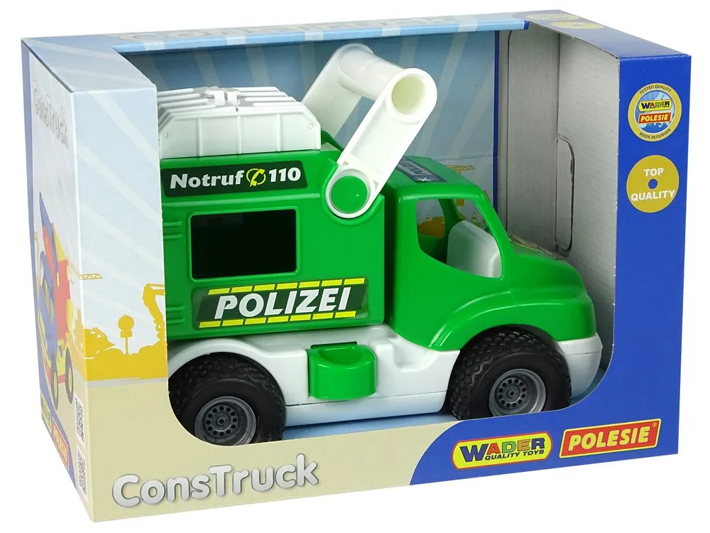dječji policijski kombi zeleni - slika 6