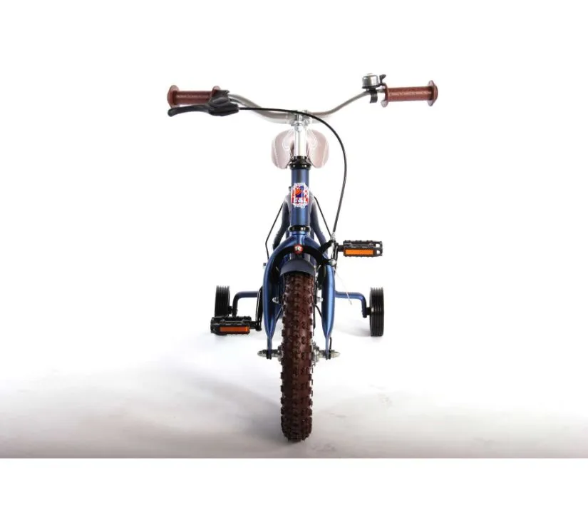 volare dječji bicikl cruiser s pomoćnim kotačima 12" plavi - slika 10