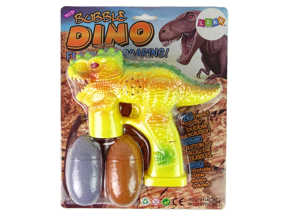 mjehurići od sapunice dinosaur bubble liquid egg yellow - slika 6
