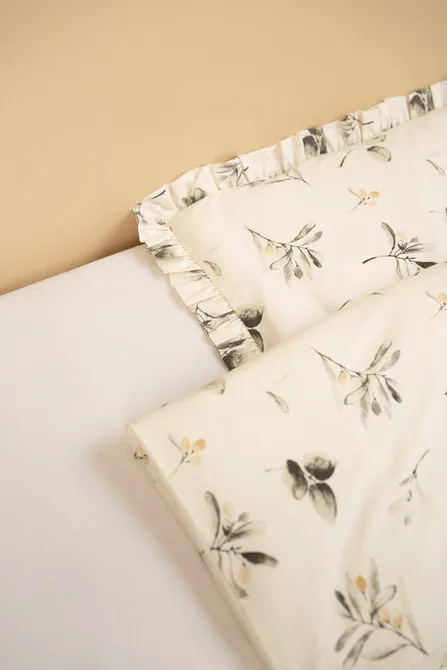 posteljina od dvoelementa olive 100x135 cm - slika 6