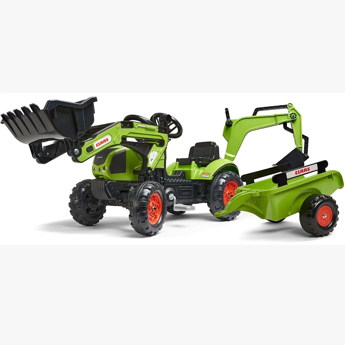 class traktor utovarivač na pedale s prikolicom - slika 4