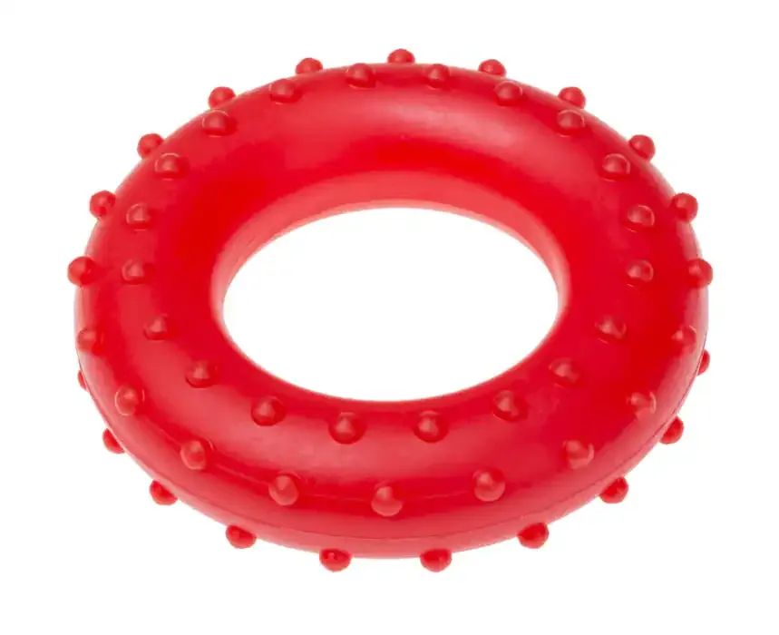 tullo prsten grickalica za pse 7,2cm crveni - slika 2
