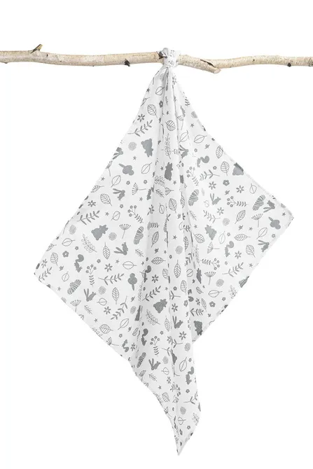 sensillo muslin pelena 70x80cm lišće - slika 3